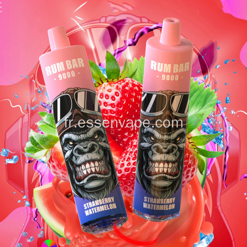 Pologne Rum Bar 9000 Puffs Vape en gros